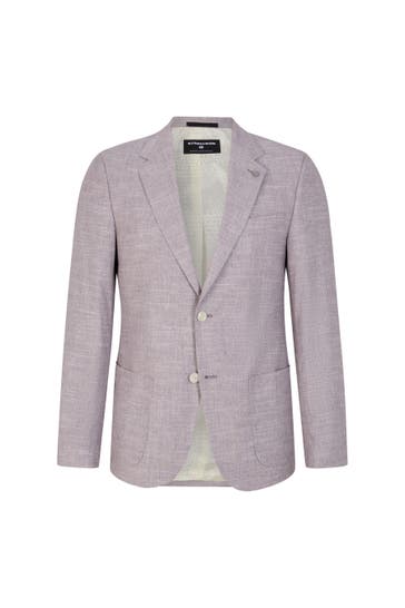 STRELLSON Business-Sakko Arndt lila Slim Fit