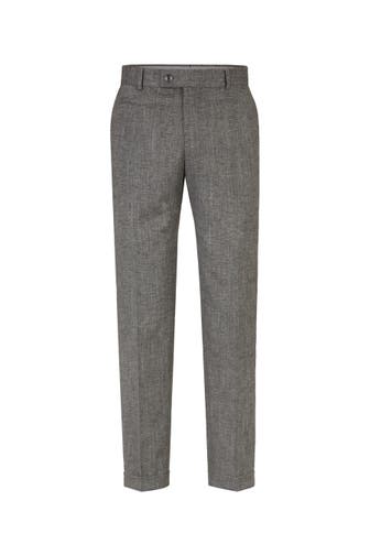 STRELLSON Business-Hose Luc hellgrün meliert Loose Fit