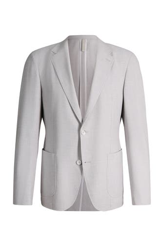 STRELLSON Business-Sakko Adwyn hellgrau Regular Fit