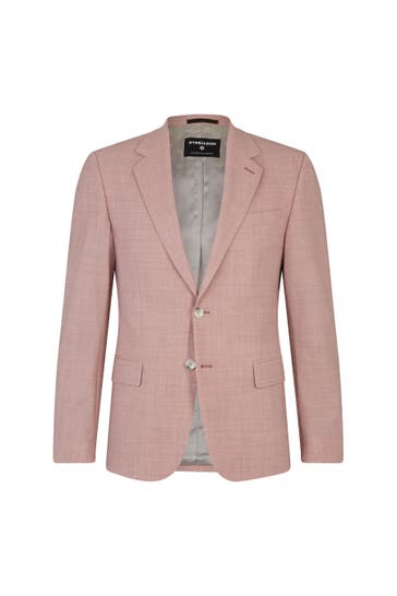 STRELLSON Business-Sakko Flex Cross Baukasten-Sakko Caidan, rosa meliert rosa meliert Extra Slim Fit