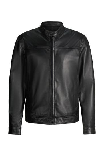 STRELLSON Lederjacke Jace schwarz