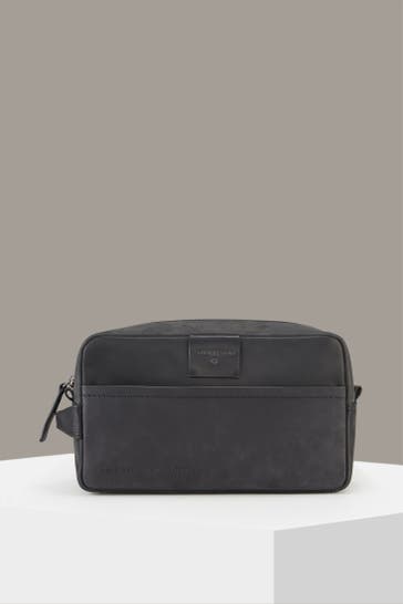 STRELLSON Kulturbeutel Brick Lane Dick schwarz