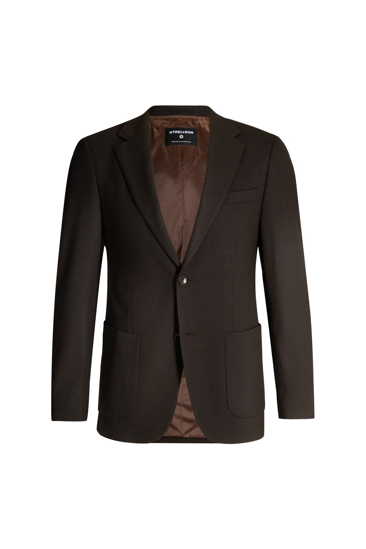 STRELLSON Business-Sakko Arndt dunkelbraun Slim Fit, Bild 1