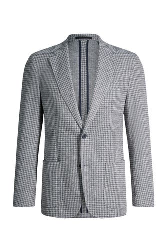 STRELLSON Casual-Sakko Acon navy gemustert Slim Fit