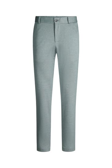 STRELLSON Business-Hose Tius grün Straight
