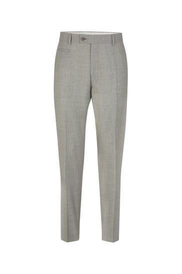 STRELLSON Business-Hose Maury grau Straight
