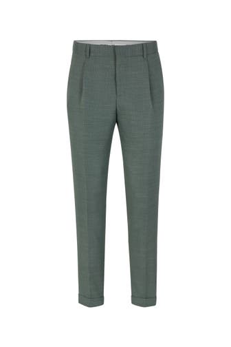 STRELLSON Stoffhose Luis medium grün Straight