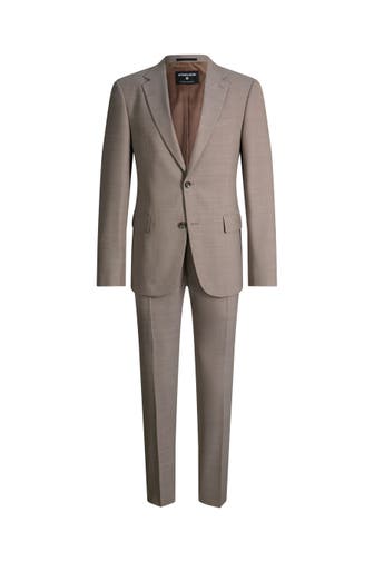 STRELLSON Anzug Alzer Kynd beige Regular Fit