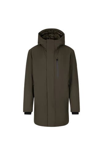 STRELLSON Parka Flex-Cross Parka olivgrün