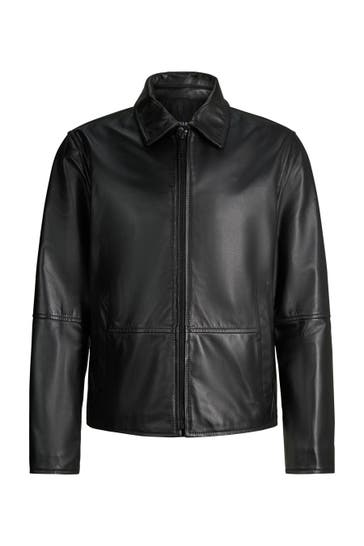 STRELLSON Lederjacke Kellan schwarz