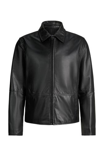 STRELLSON Lederjacke Kellan schwarz
