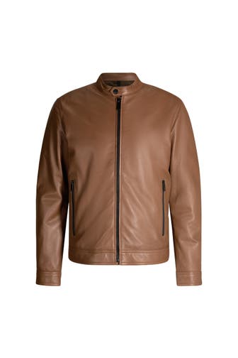 STRELLSON Lederjacke Jace braun