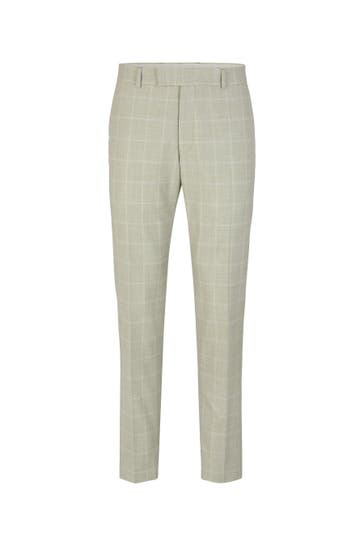 STRELLSON Business-Hose Melwin hellgrün Straight