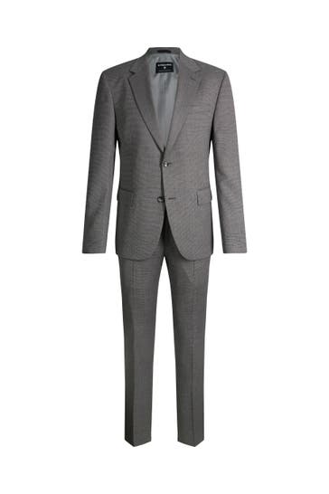 STRELLSON Anzug Aidan-Melwin grau Slim Fit