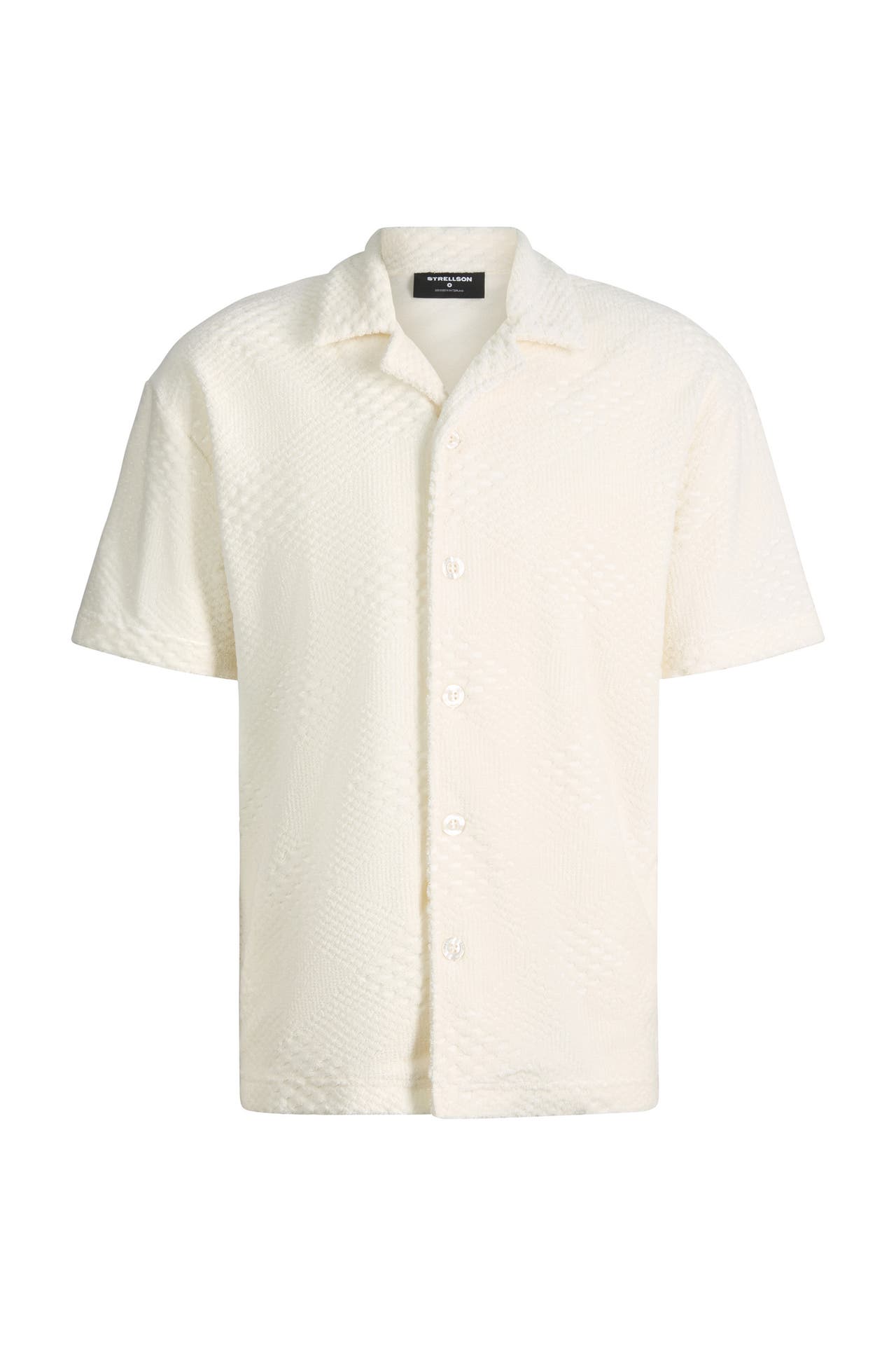 STRELLSON Kurzarmhemd Joseph offwhite Loose Fit, Bild 1