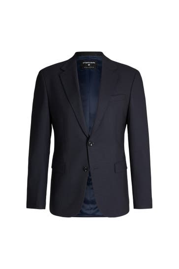 STRELLSON Business-Sakko Aidan dunkelblau Slim Fit