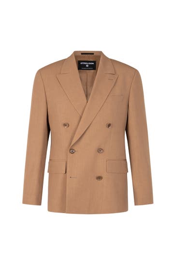 STRELLSON Business-Sakko Ashton ocker Slim Fit
