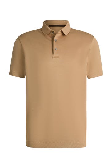 WINDSOR. Polo-Shirt Floro camel