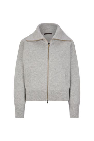 WINDSOR. Strickjacke Cardigan grau