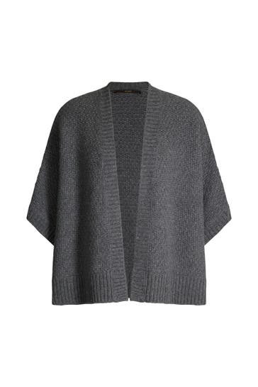 WINDSOR. Pullover Cape grau