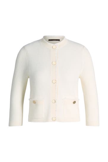 WINDSOR. Strickjacke Cardigan ecru