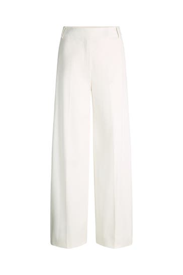 WINDSOR. Business-Hose Marlenehose ecru Straight