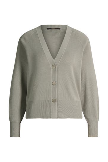 WINDSOR. Strickjacke Cardigan greige