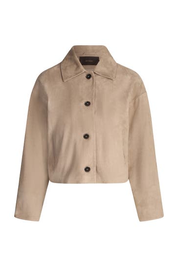 WINDSOR. Lederjacke Lederjacke taupe