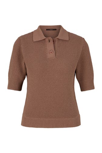 WINDSOR. Polo-Shirt Poloshirt braun