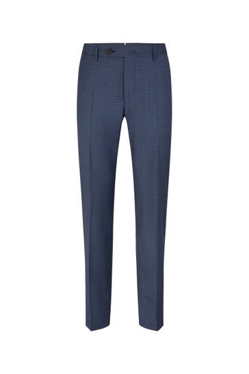 WINDSOR. Business-Hose Peso blau Slim