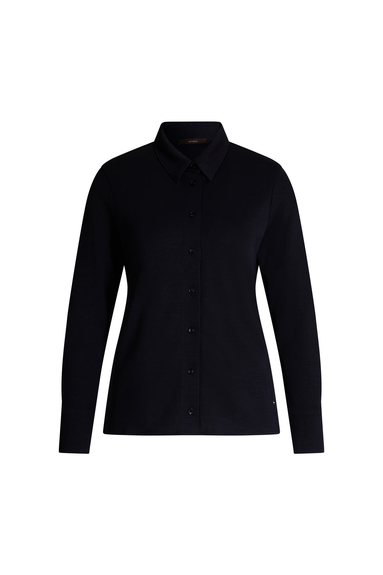 WINDSOR. Business-Bluse Hemdbluse navy, Bild 1