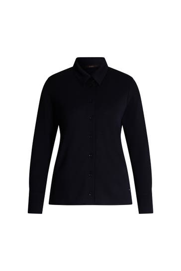 WINDSOR. Business-Bluse Hemdbluse navy