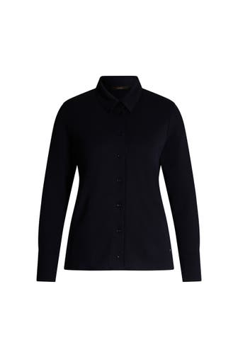 WINDSOR. Business-Bluse Hemdbluse navy
