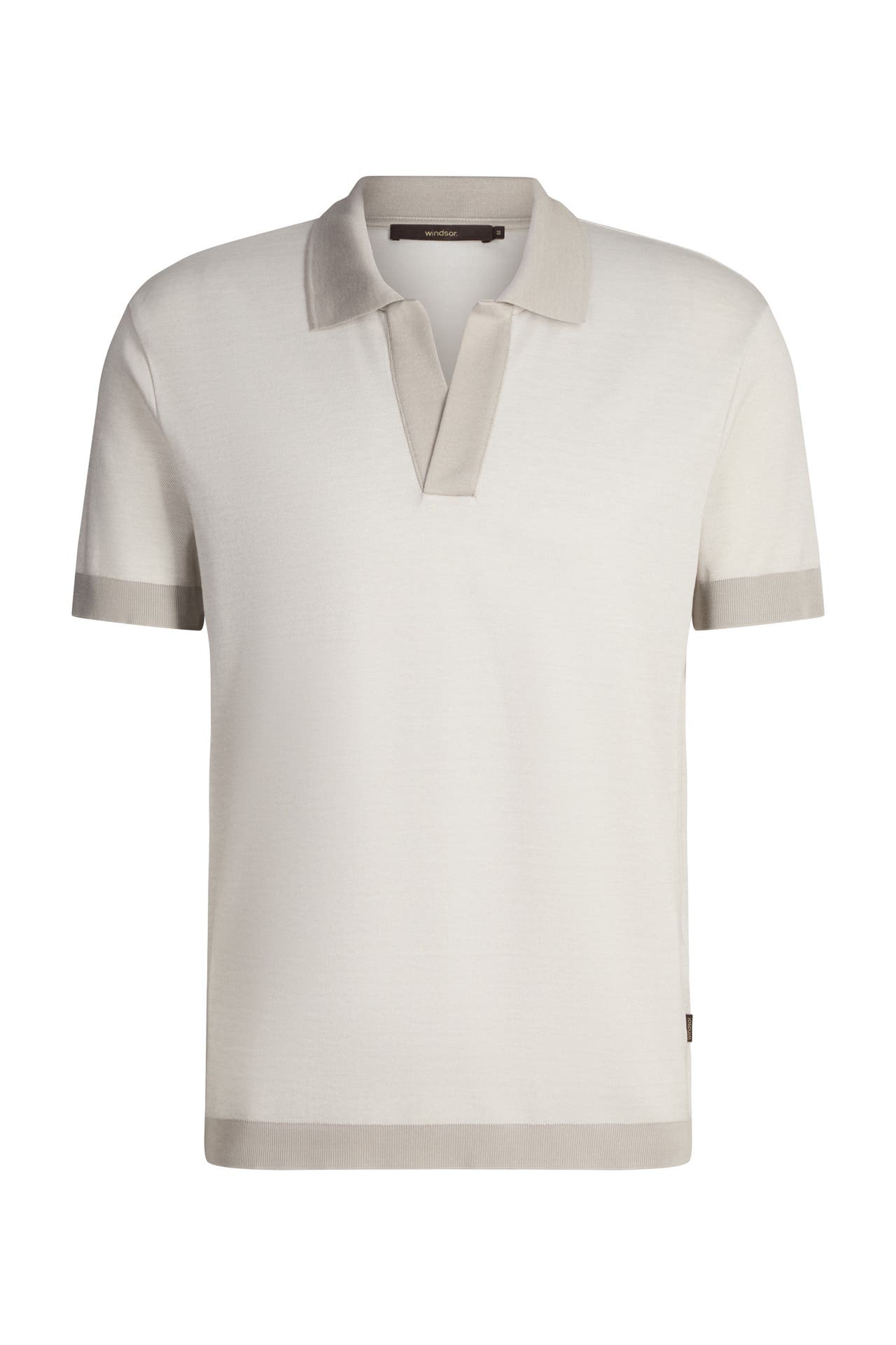 WINDSOR. Polo-Shirt Florito grau meliert, Bild 1