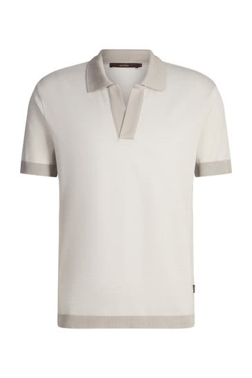 WINDSOR. Polo-Shirt Florito grau meliert