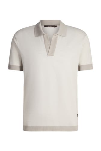 WINDSOR. Polo-Shirt Florito grau meliert