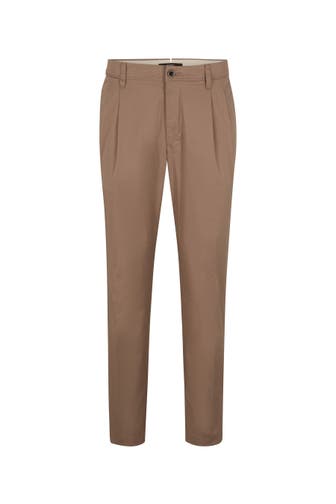 WINDSOR. Stoffhose Flero taupe Slim