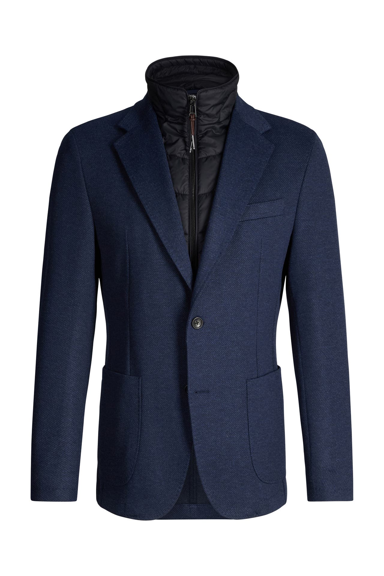 WINDSOR. Business-Sakko Triest blau gemustert Regular Fit, Bild 1