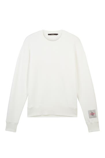 WINDSOR. Sweatshirt Unisex-Sweatshirt aus Lyocell-Mix in Ecru ecru