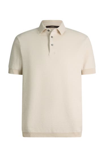 WINDSOR. - Polo-Shirt Tulio beige meliert