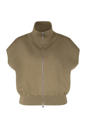 WINDSOR. Strickjacke Cardigan oliv