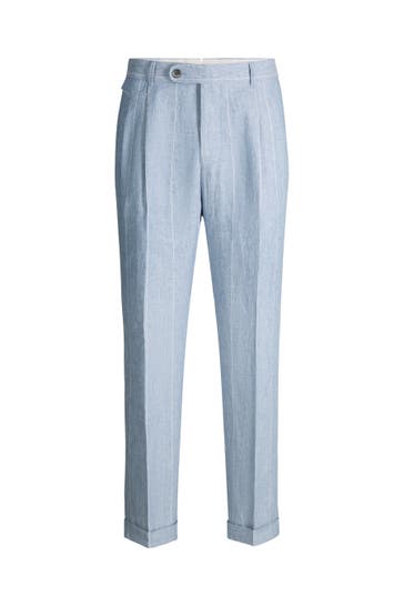 WINDSOR. Business-Hose Sapo blau Slim