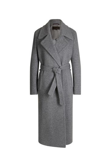 WINDSOR. Wollmantel Mantel grau