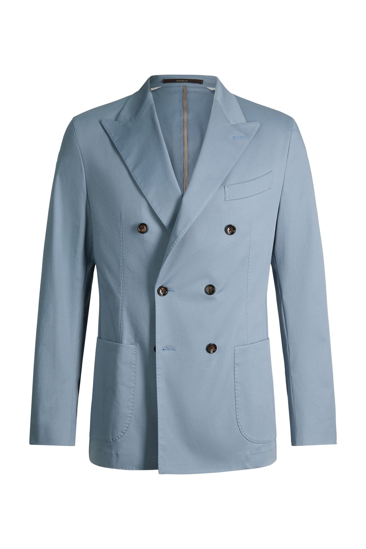 WINDSOR. Business-Sakko Salerno hellblau Regular Fit, Bild 1