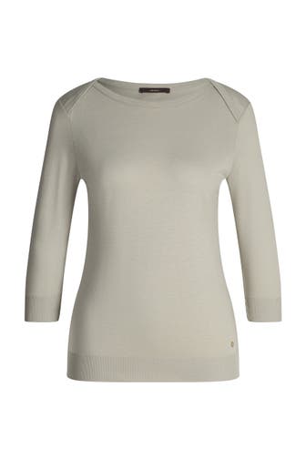 WINDSOR. Langarmshirt greige