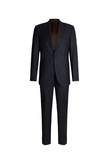 WINDSOR. Anzug Sera-Sole navy meliert Regular Fit