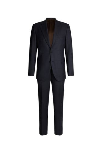 WINDSOR. Anzug Sera-Sole navy meliert Regular Fit