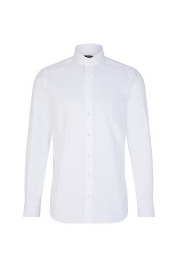 WINDSOR. Business-Hemd Trivo blau-weiss strukturiert Regular Fit