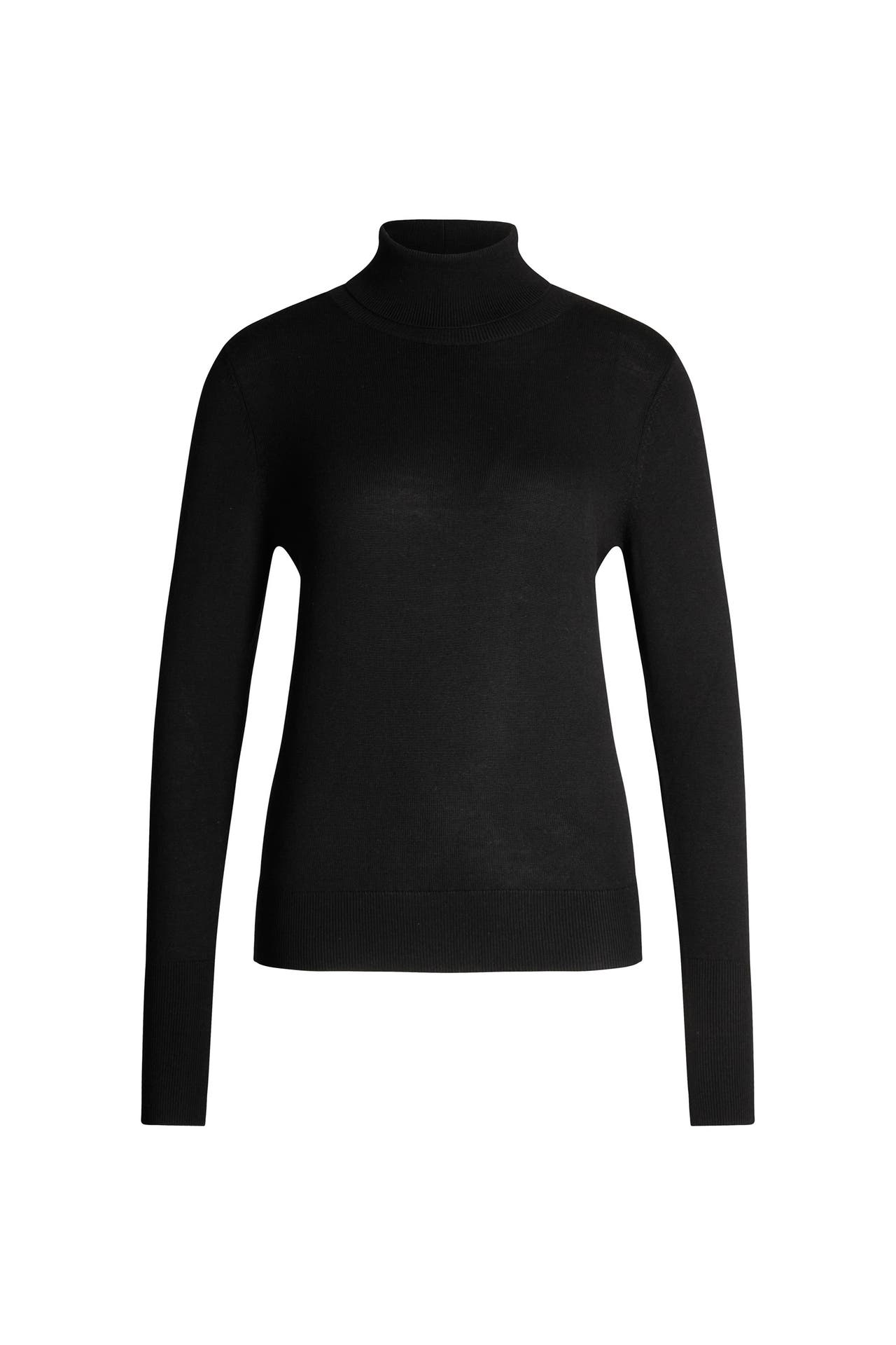 WINDSOR. Pullover Rollkragenpullover schwarz, Bild 1