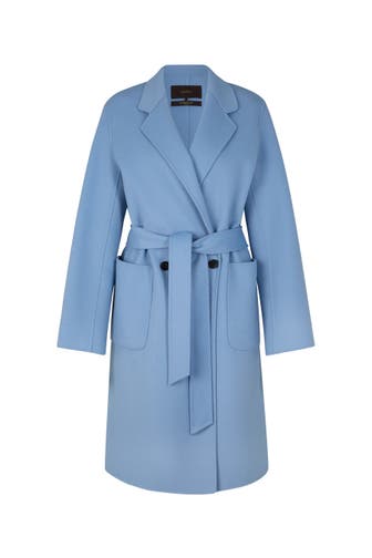 WINDSOR. Wollmantel Mantel blau